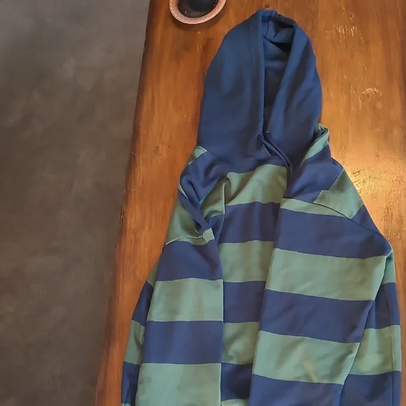 Original Use Navy and Cream Hoodie NWOT - Picture 3 of 4